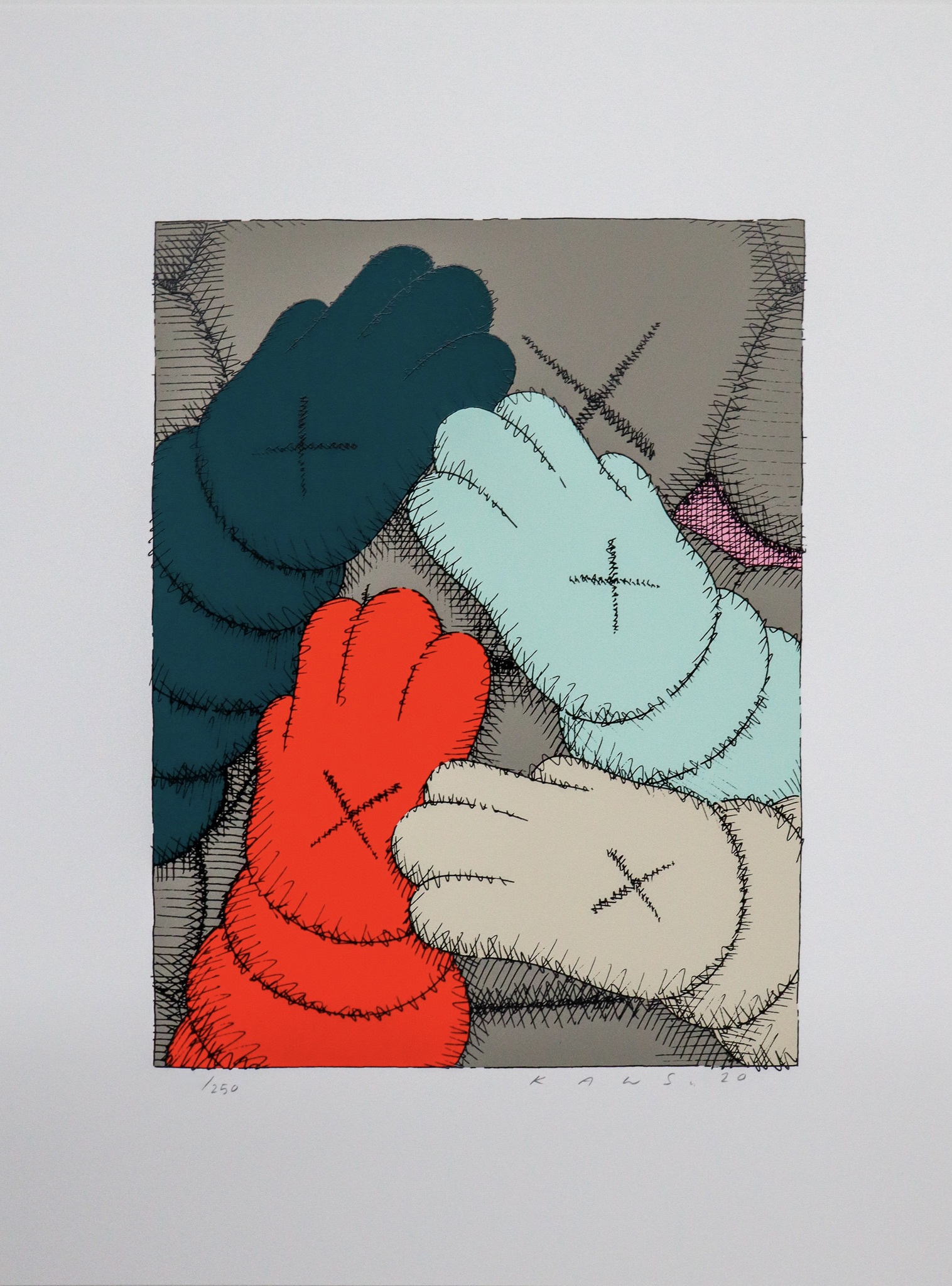 KAWS – Untitled VIII (Urge), 2020 – Silkscreen