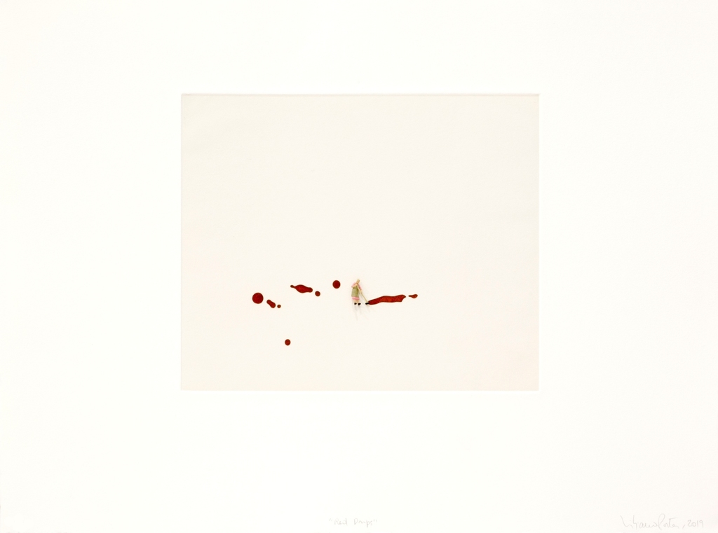 Liliana Porter – Red drips, 2019 – Gravure