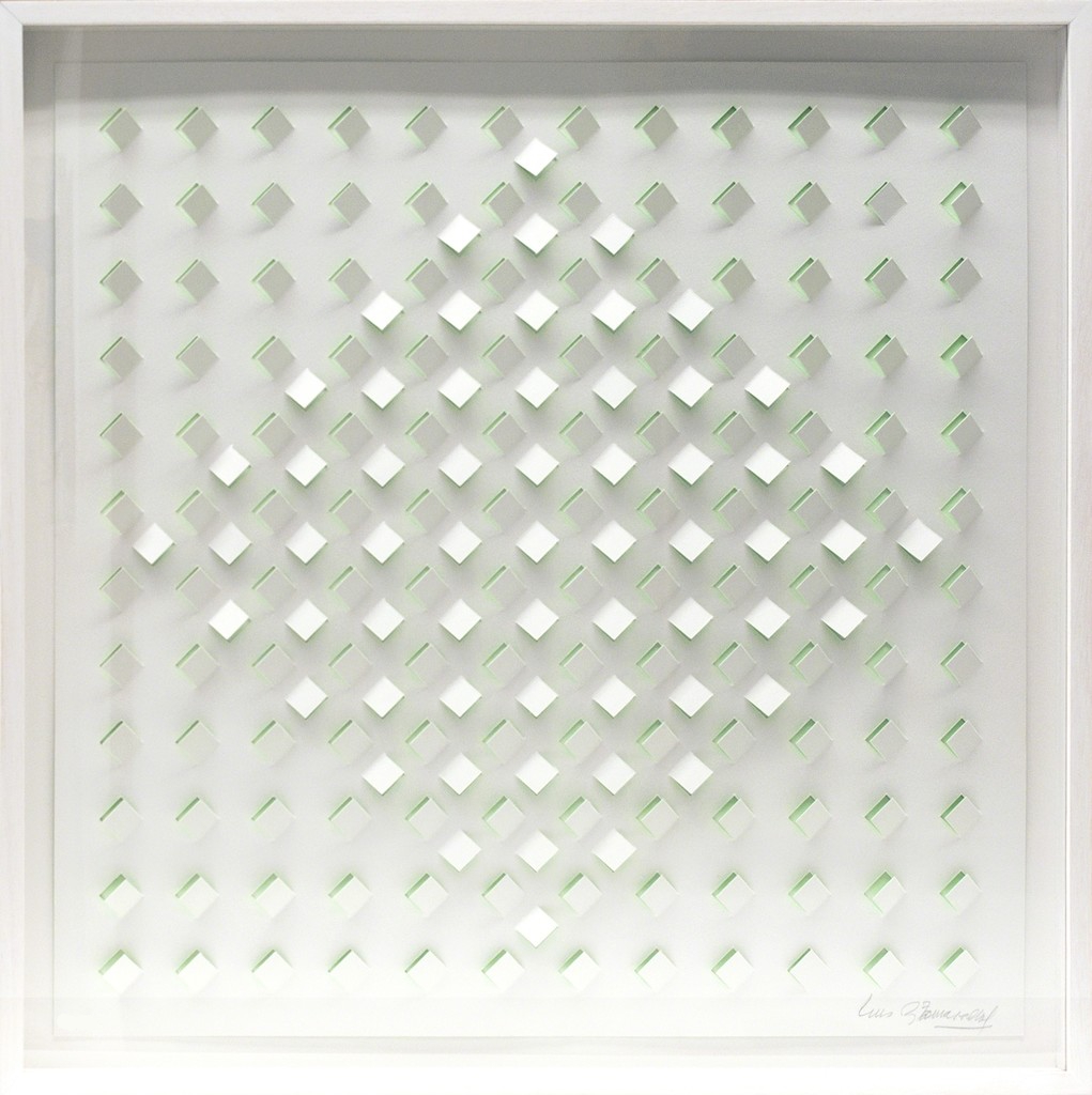 Luis Tomasello – S/T 1 - Verde, 2013 – Lithografie