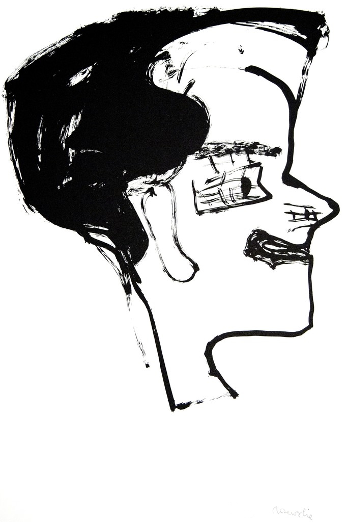 Rose Wylie – Portrait 11, 2017 – Lithograph