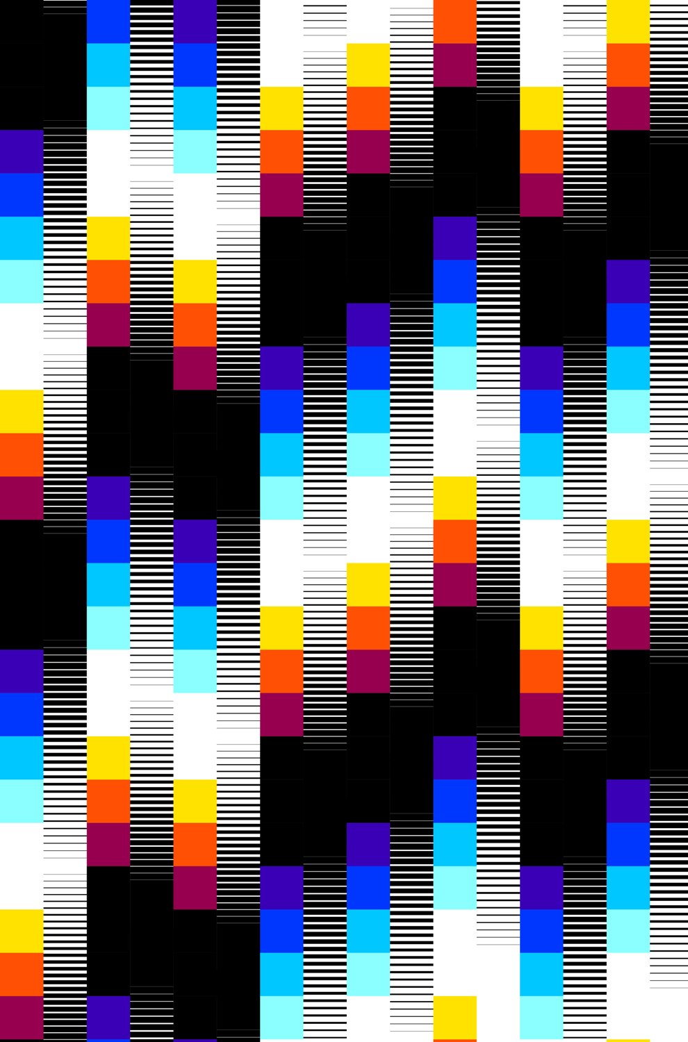Felipe Pantone – Chromadyna Micap #3, 2021 – Lithografie