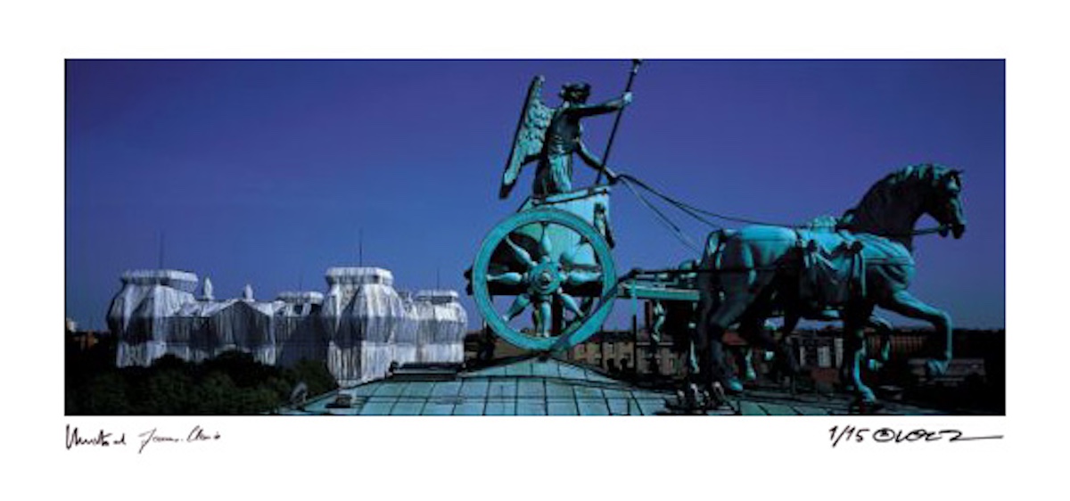 Javacheff Christo – Reichstag Quadriga, 1995 – Foto