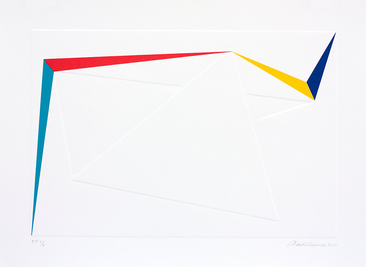 Charles Hinman – Aventurine, 2014 – Silkscreen