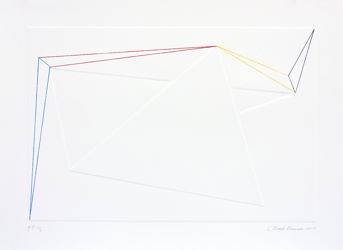 Charles Hinman – Agate, 2014 – Silkscreen