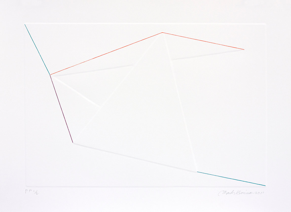 Charles Hinman – Malchite, 2014 – Silkscreen