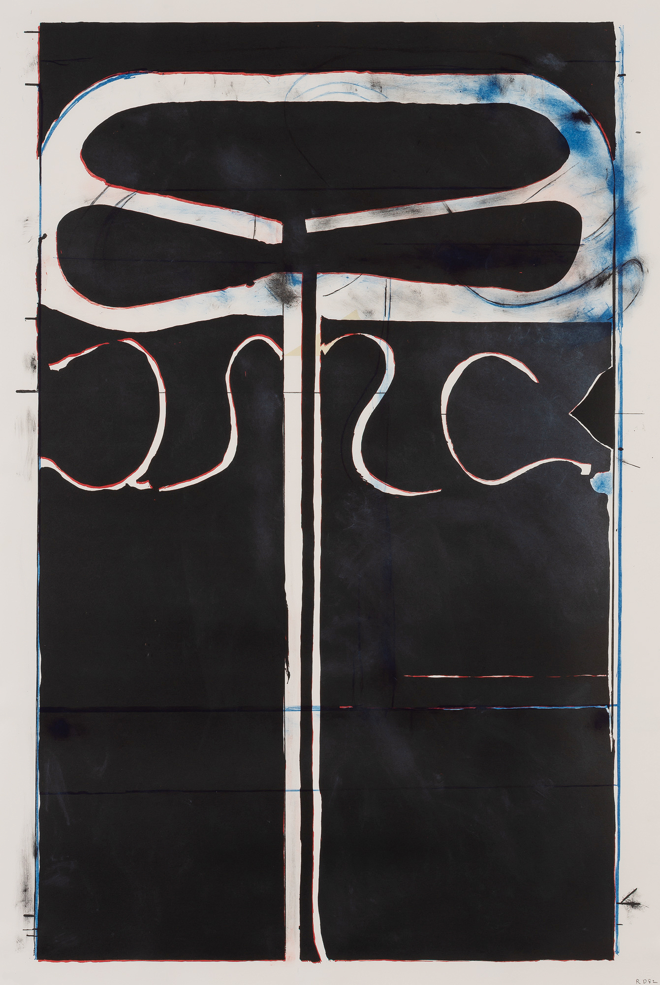 Richard Diebenkorn – Untitled (from Club/Spade Group '81-82), 1986 – Lithographie