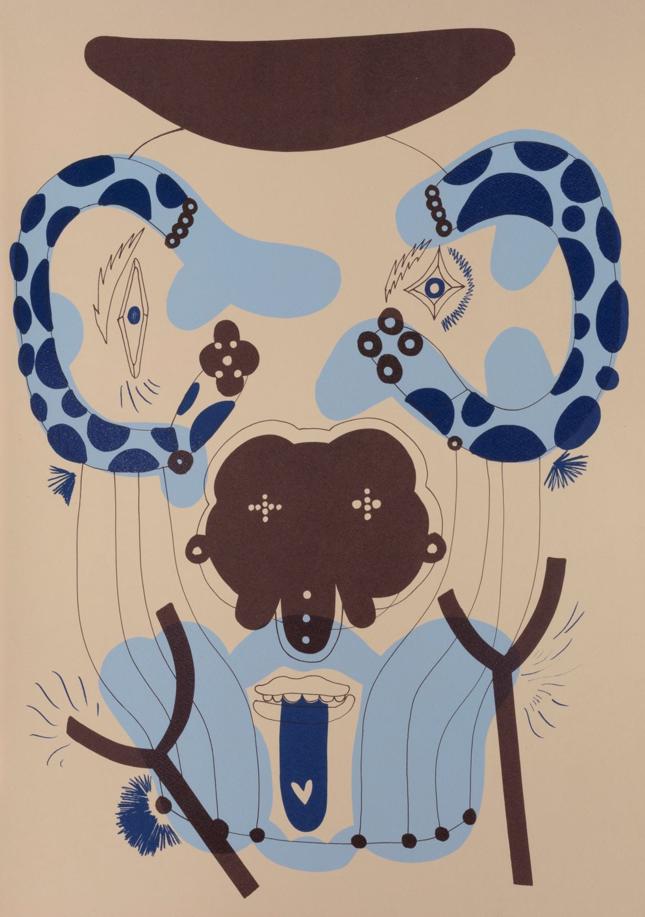 Jaime Hayón – Elefant snake and muletas vase, 2021 – Lithographie
