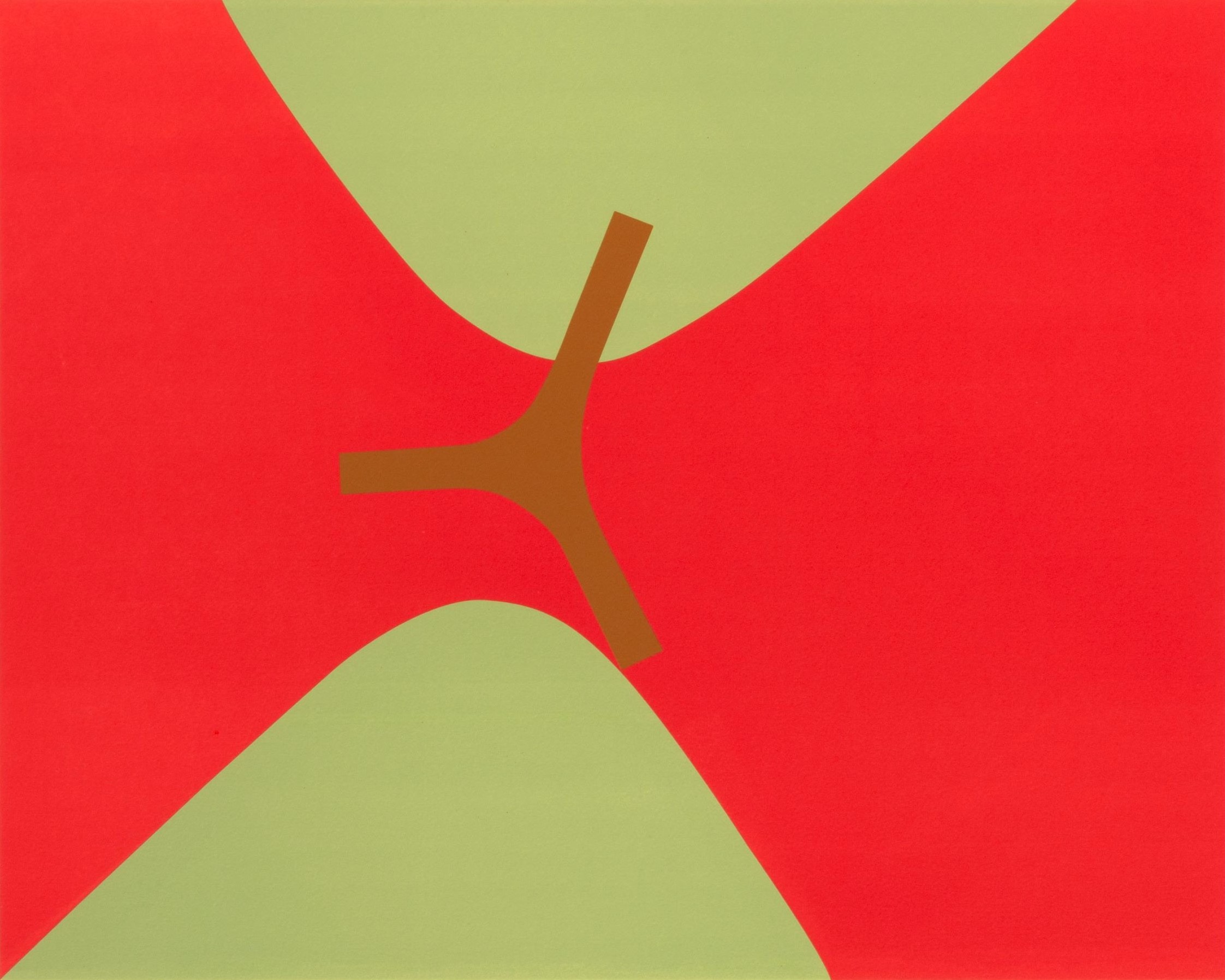 David Diao – Lissitzky-Curves Breuer UNESCO, 2021 – Lithographie