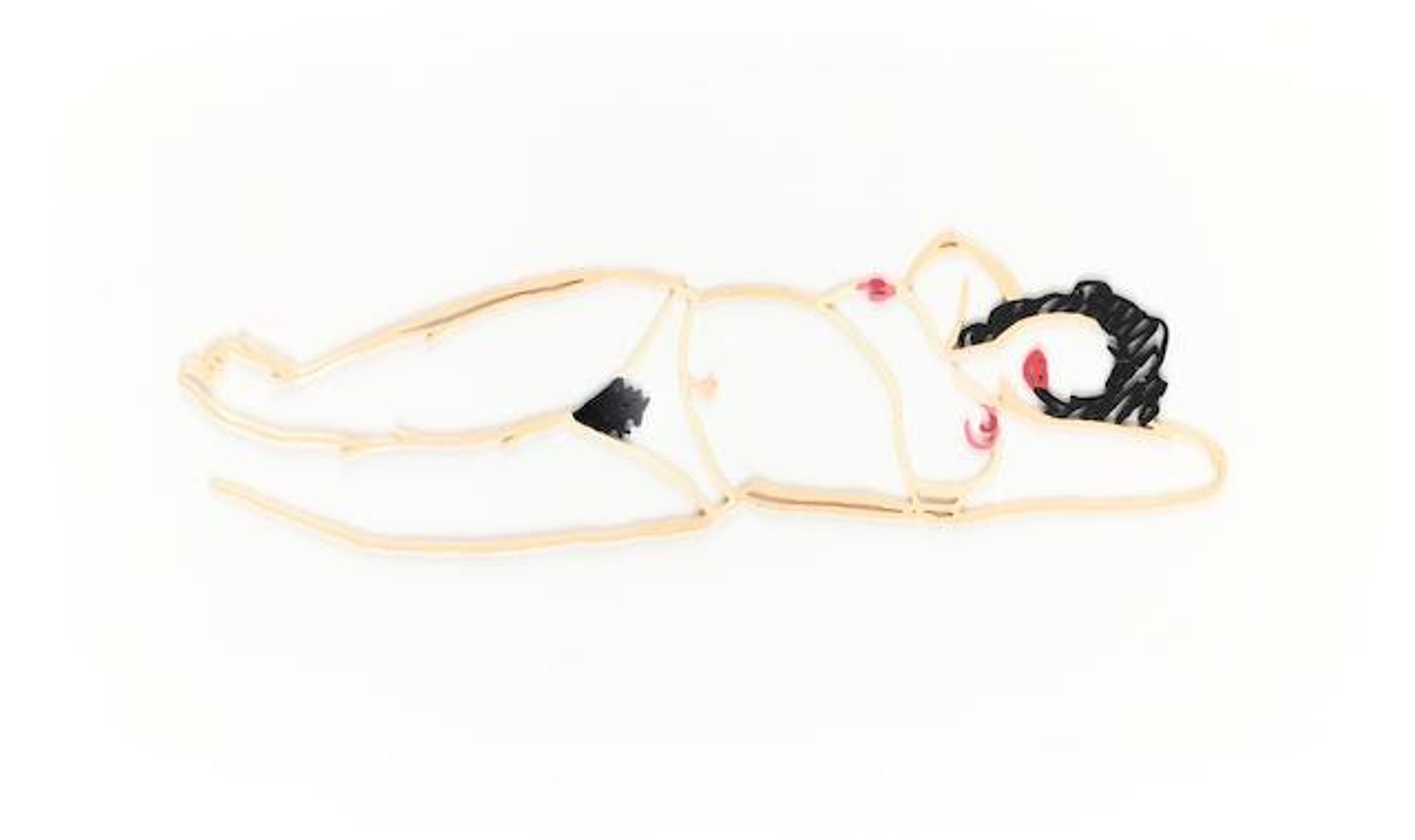 Tom Wesselmann – Hedy Sandpaper, 1985-90 – Mixed Media