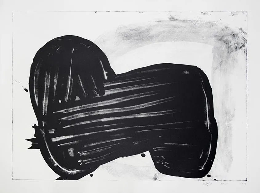 Joel Shapiro – Untitled (1), 1979 – Lithograph