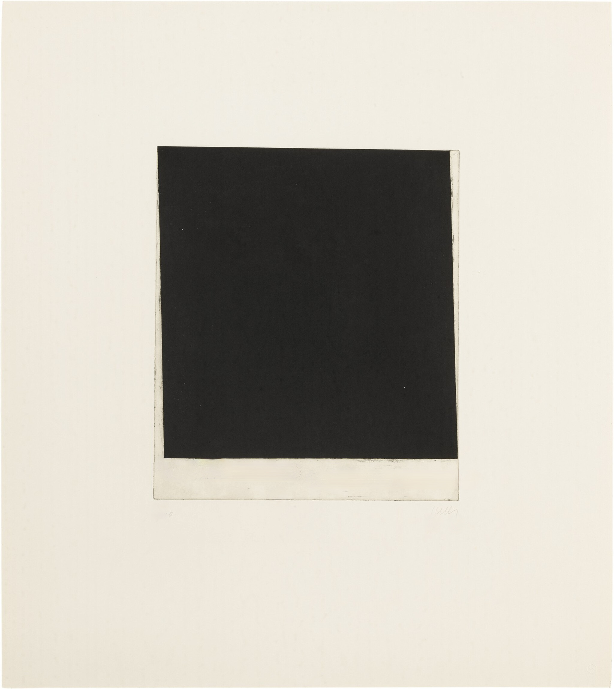 Ellsworth Kelly – Wall (AXSOM 177), 1976-1979 – Radierung und Aquatinta
