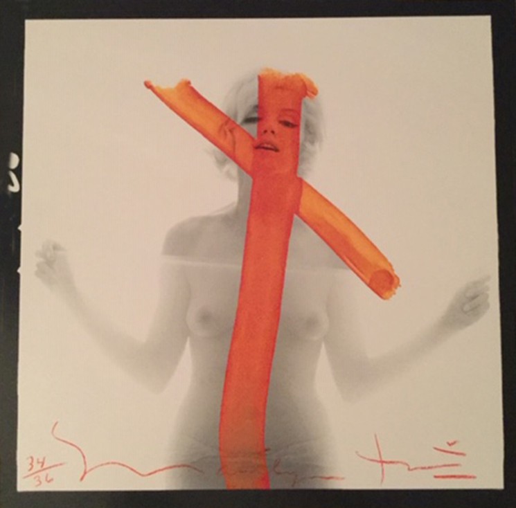 Bert Stern – Marilyn crucifix II (1962), 2012 – Inkjetdruck