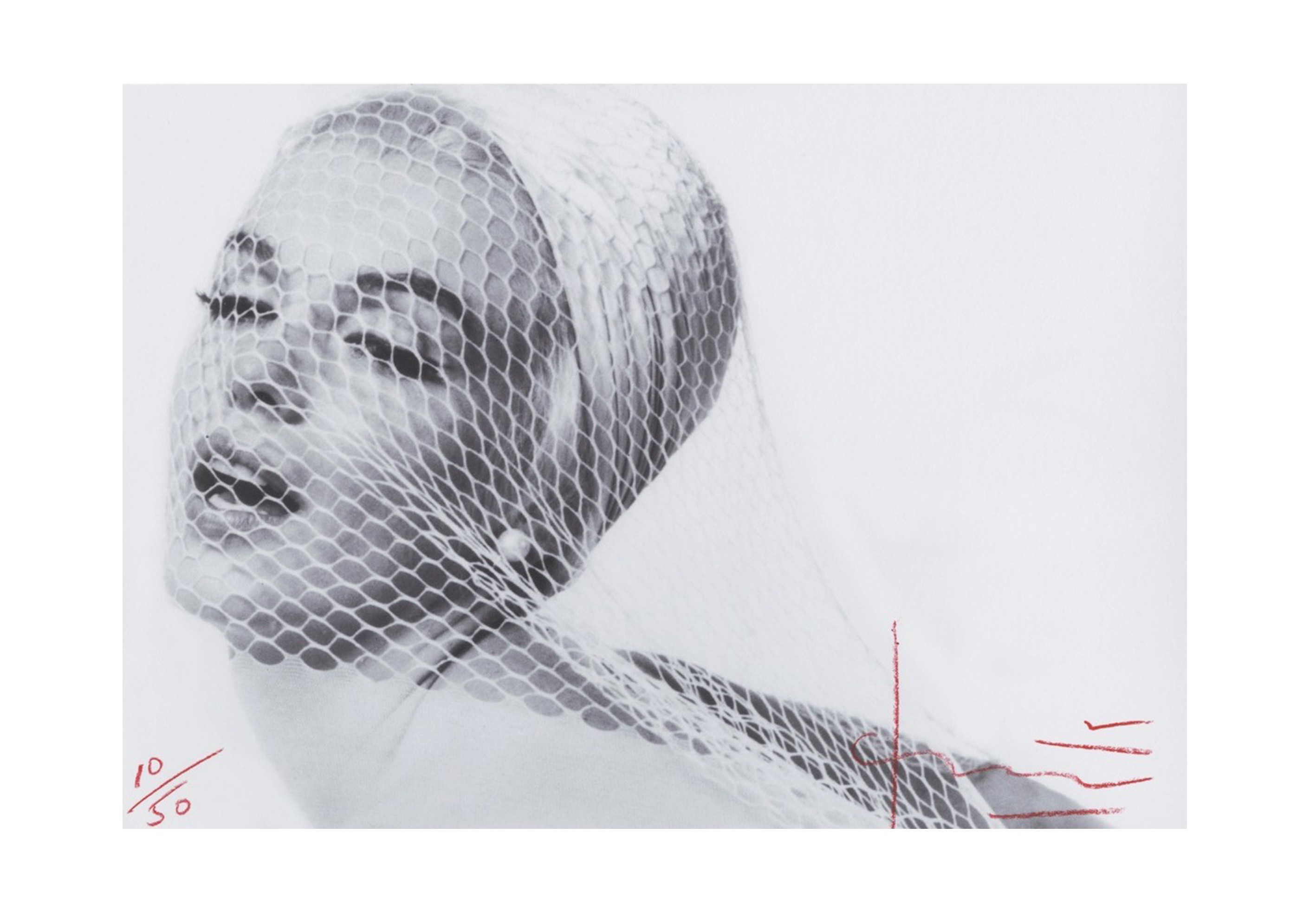 Bert Stern – Marilyn in the wedding veil, 2012 – Inkjetdruck