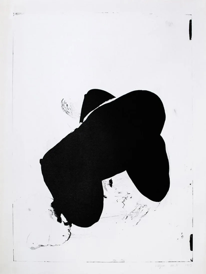 Joel Shapiro – Untitled (2), 1979 – Lithograph