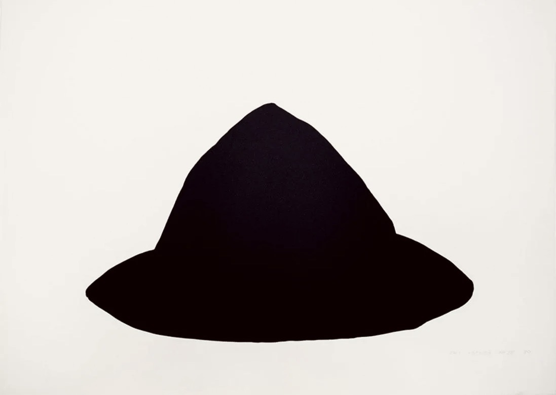 Joel Shapiro – Untitled (Blue/Black), 1980 – Litografía