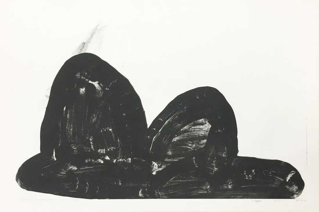 Joel Shapiro – Untitled 1980-1982 II, 1982 – Etching and Aquatint