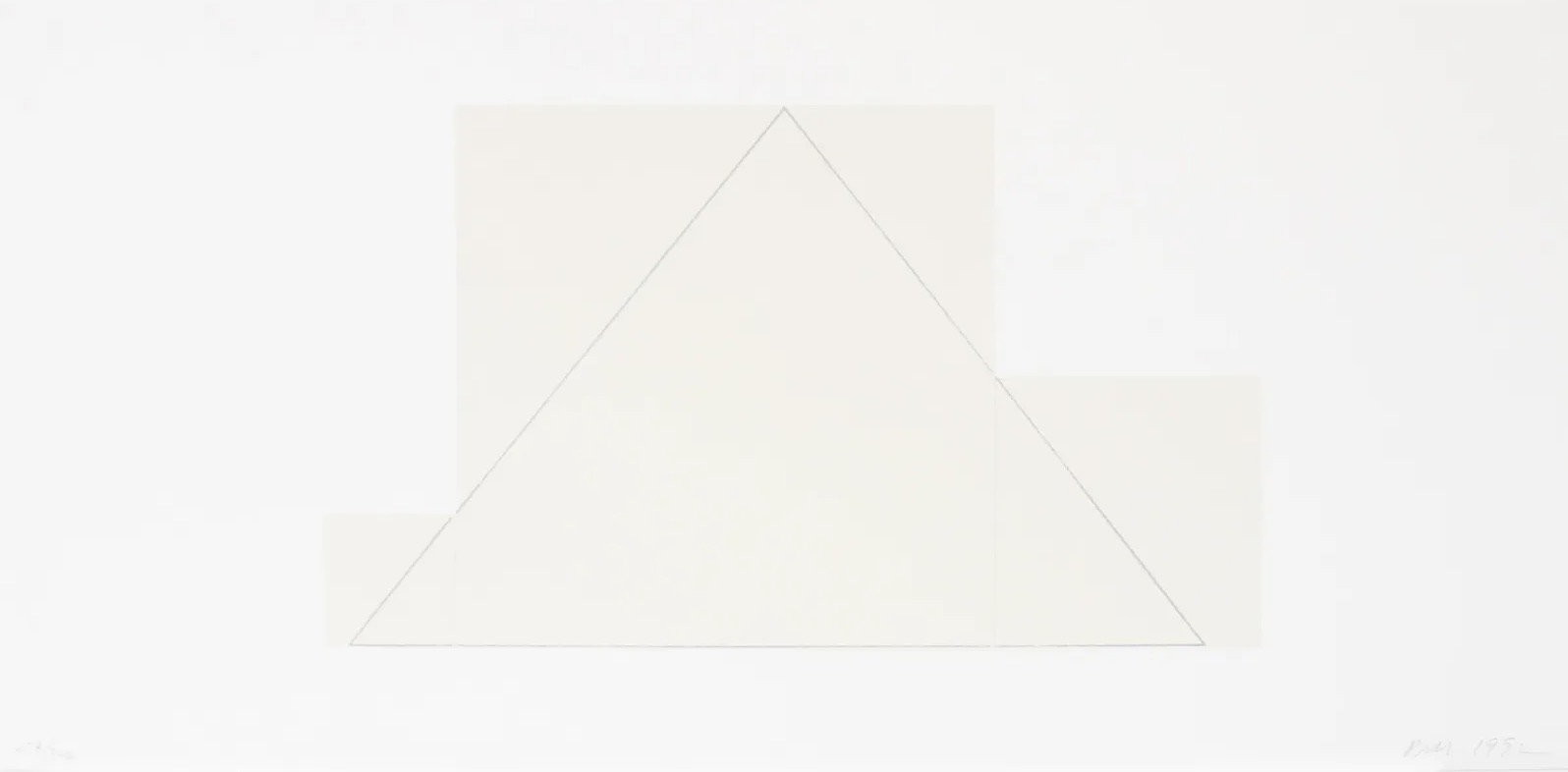 Robert Mangold – Untitled 2 ( from A Book of Silk Screen Prints), 1992 – Serigrafía