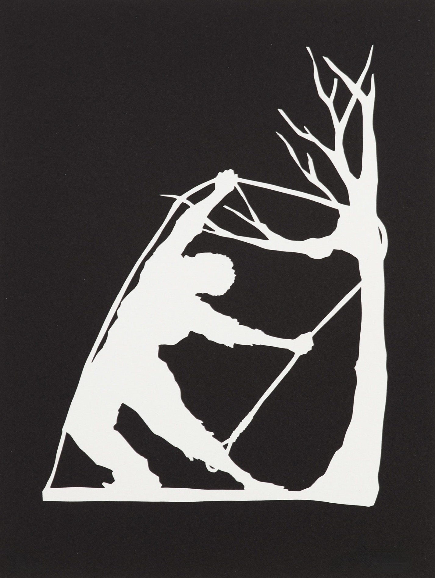 Kara Walker – Snared, 2013 – Lithograph