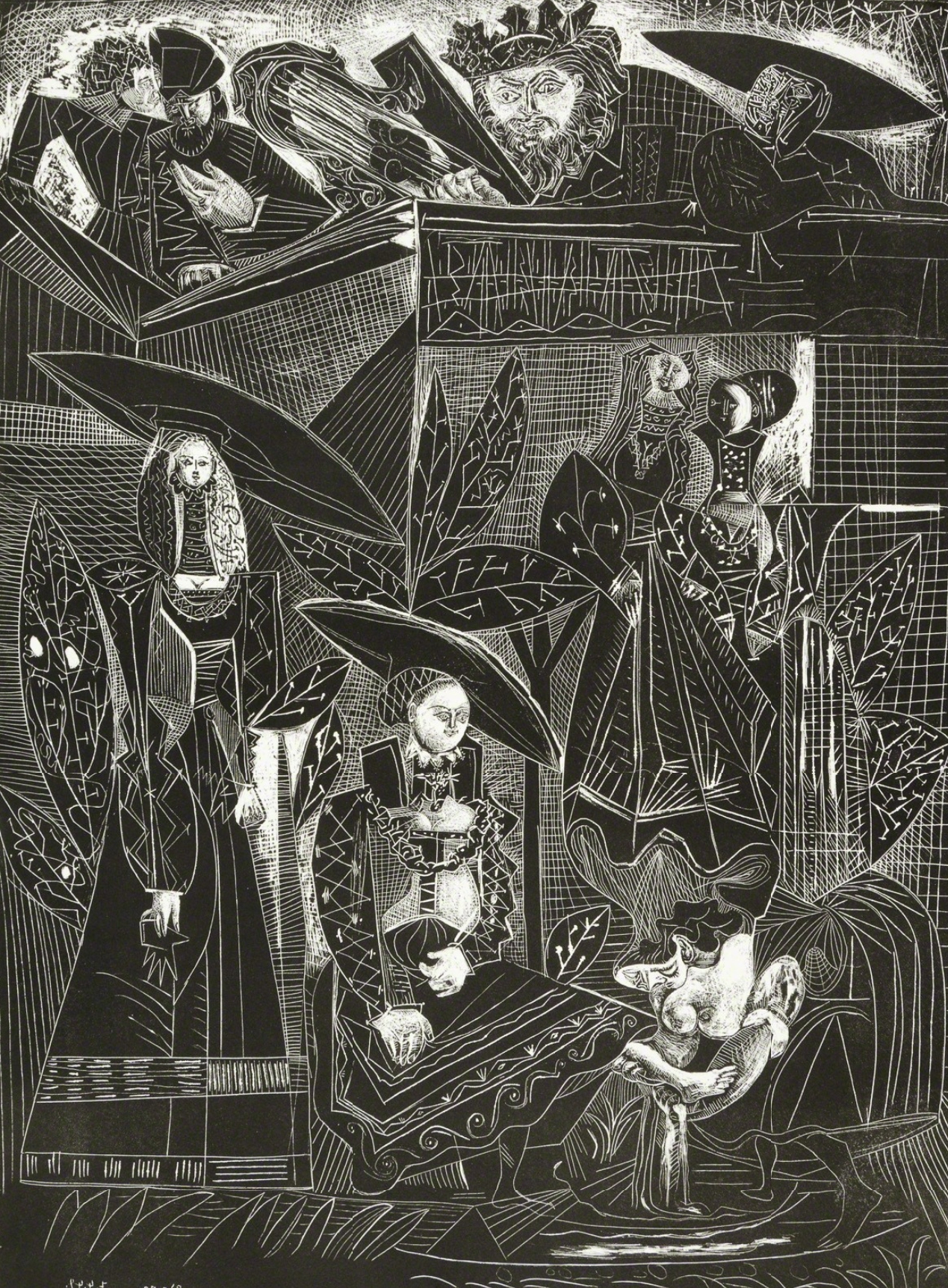 Pablo Picasso – David Et Bethsabée, 1949 – Lithograph
