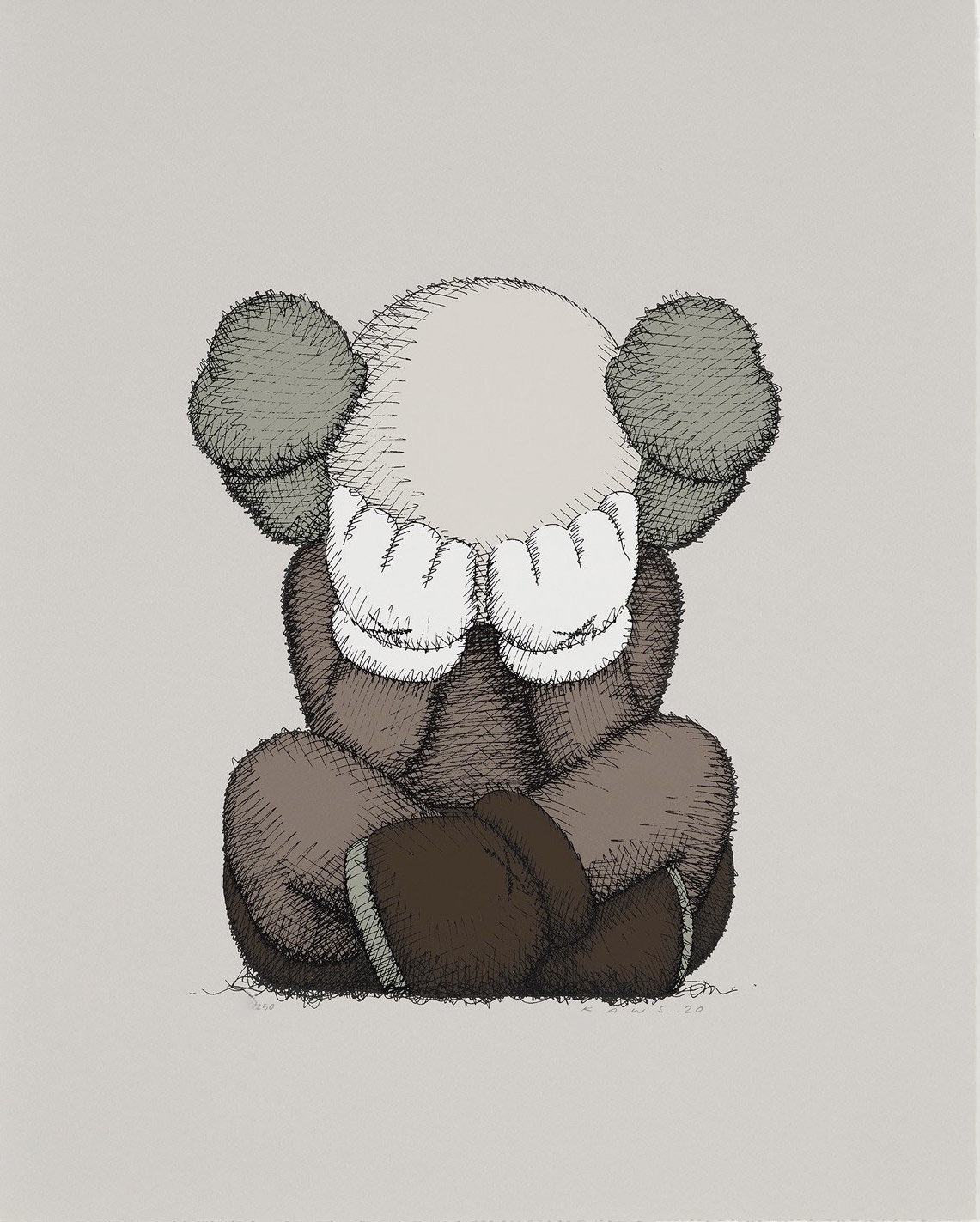 KAWS – Separated, 2021 – Lithograph
