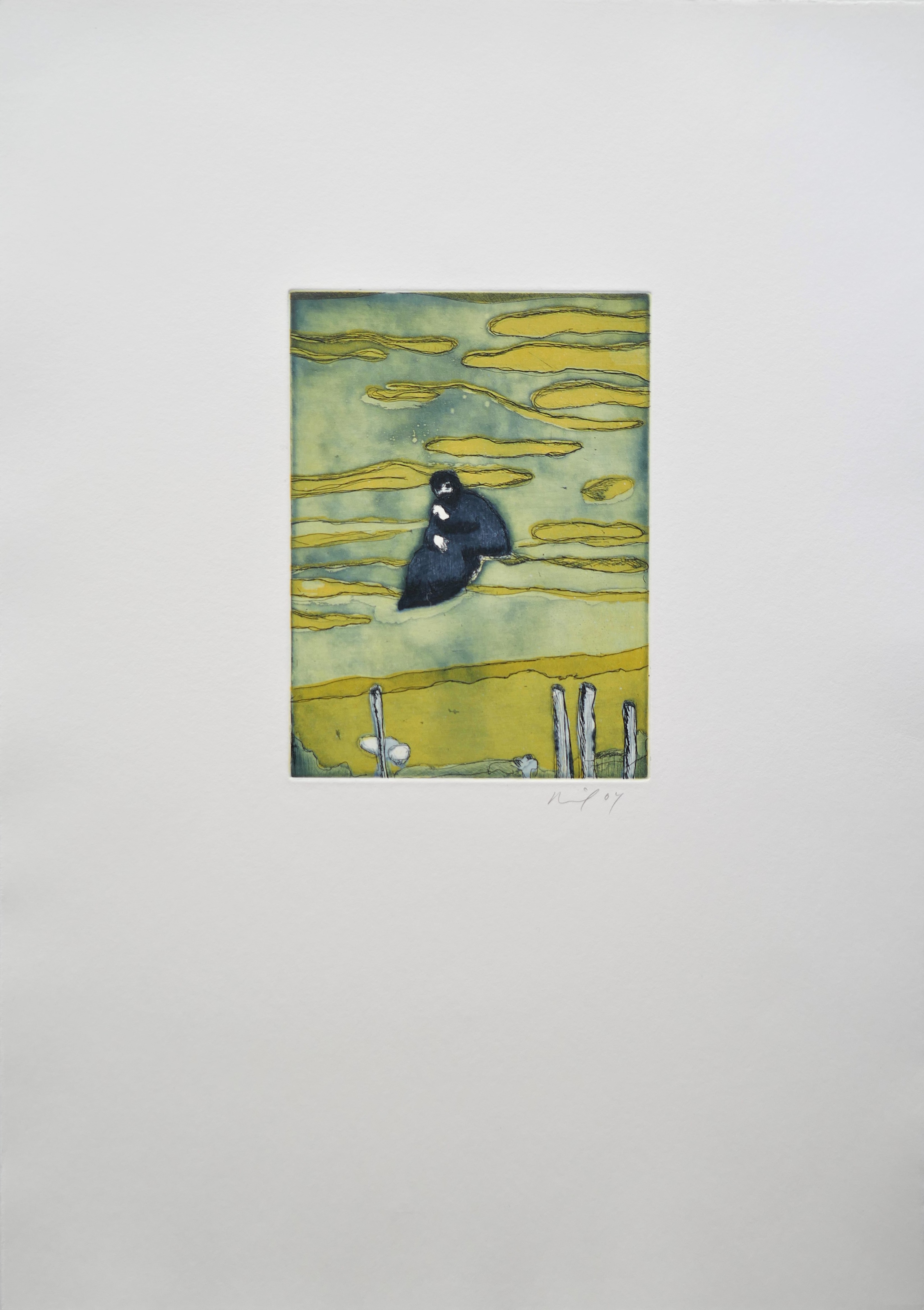 Peter Doig – Boathouse, 2004 – Ets en Aquatint