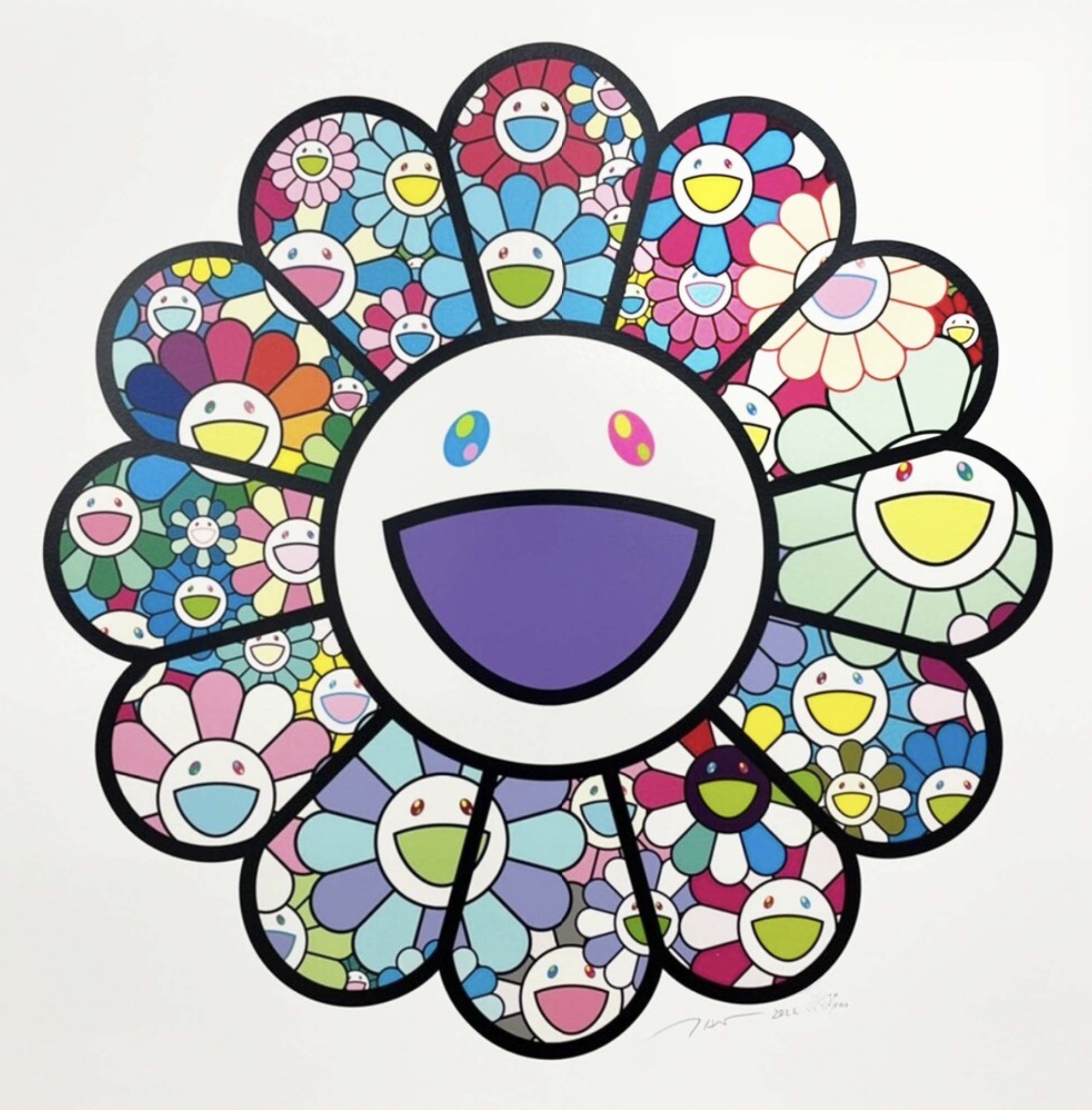 Takashi Murakami – Yonaguni, 2022 – Técnica mixta