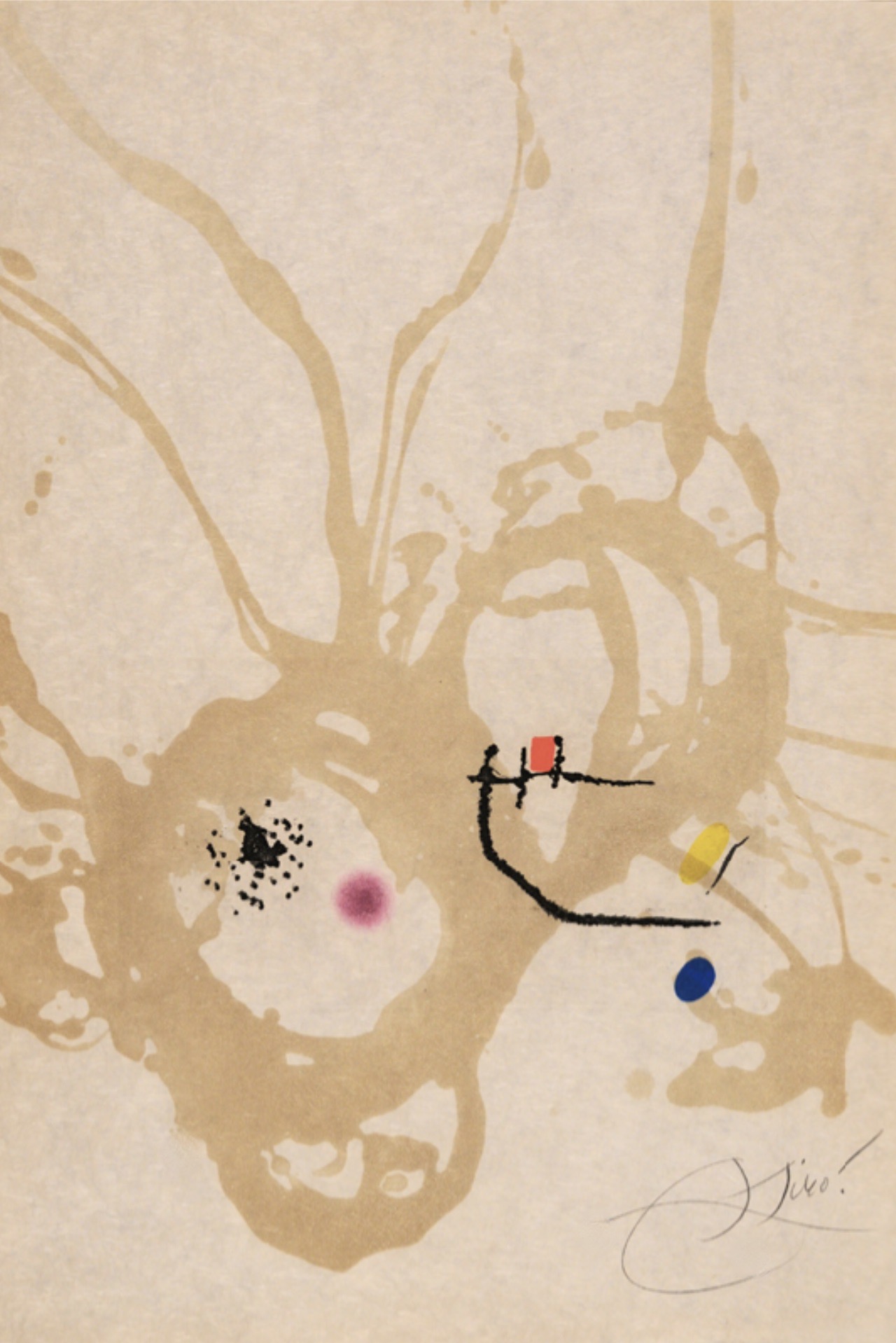 Joan Miró – Passage de L´Egyptienne 2, 1985 – Aguafuerte