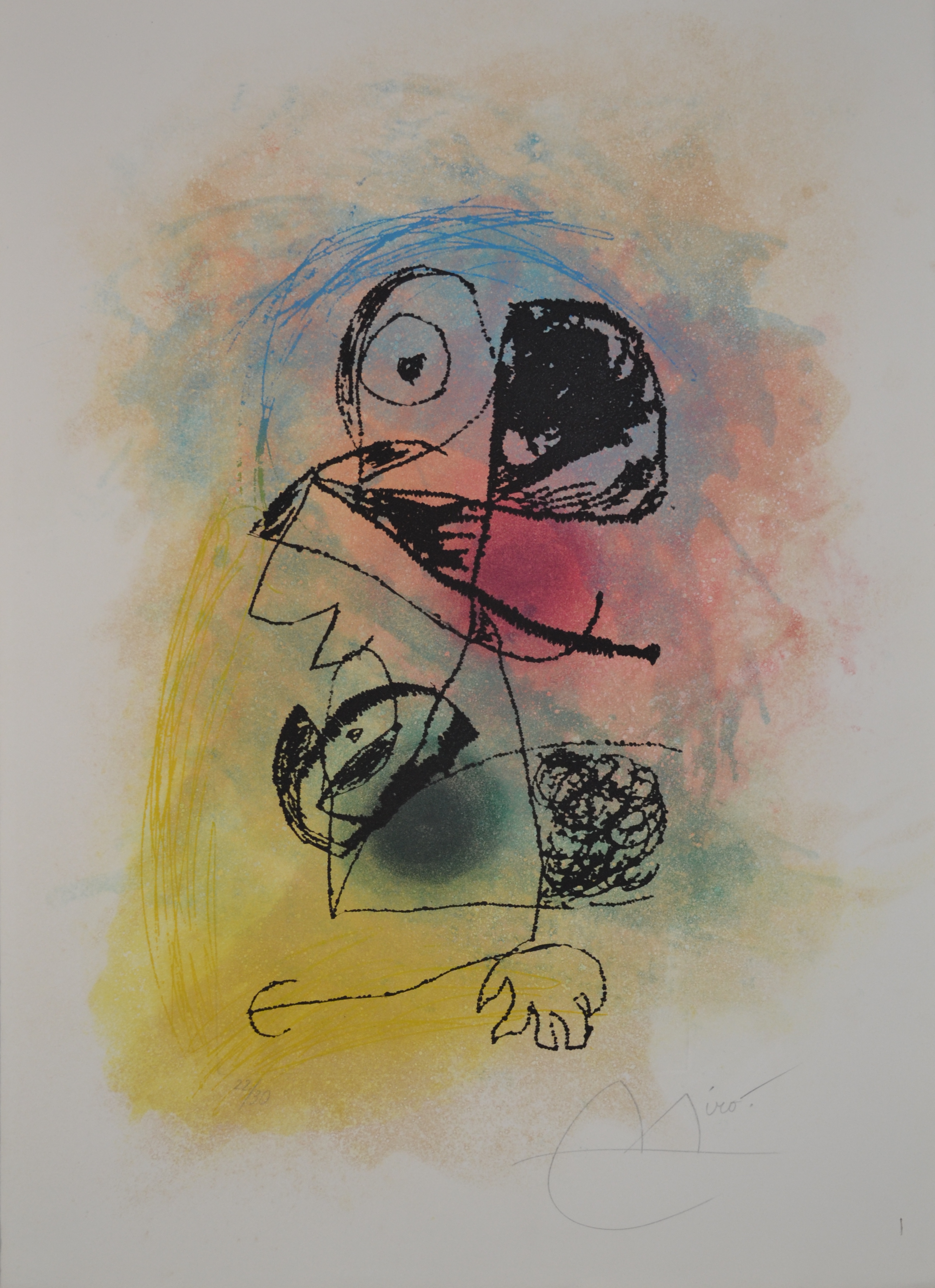 Joan Miró – Le Souriceau - D1026, 1978 – Gravure