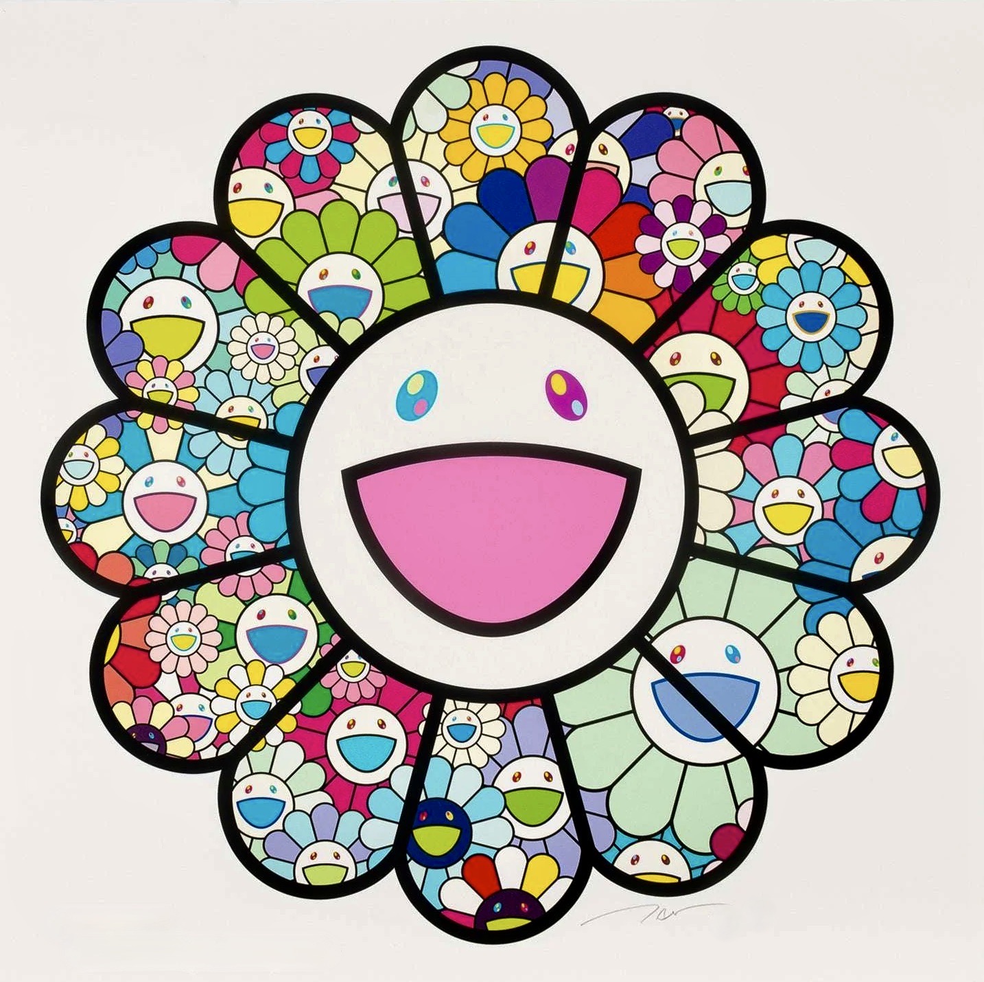 Takashi Murakami – School Entrance Ceremony, 2022 – Mischtechnik