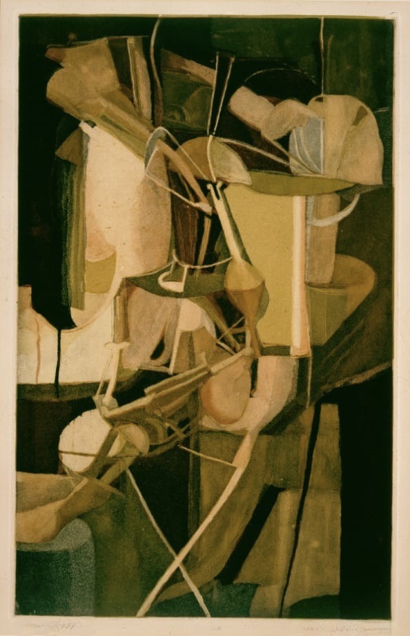 Marcel Duchamp – La Mariée (The bride), 1934 – Aquatinta