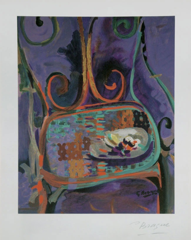 Georges Braque – La Chaise M #1046, 1962 – Lithografie