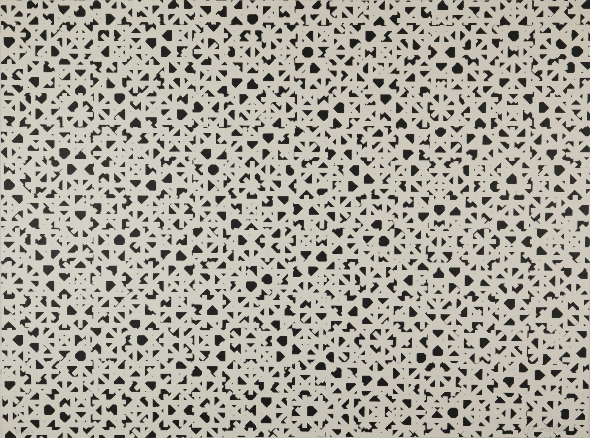 Francois Morellet – Trames – Screen-print