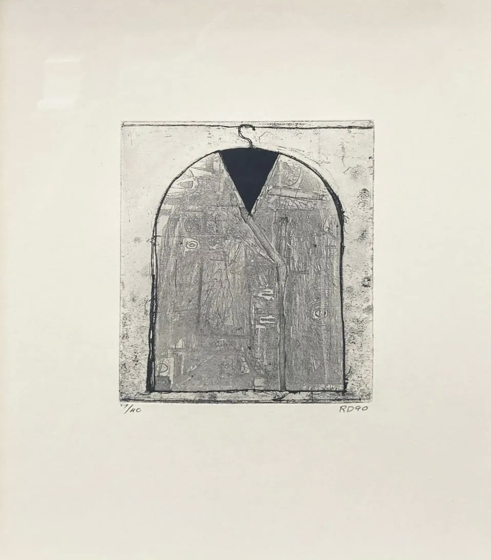 Richard Diebenkorn – Coat IV, 1990 – Aguafuerte