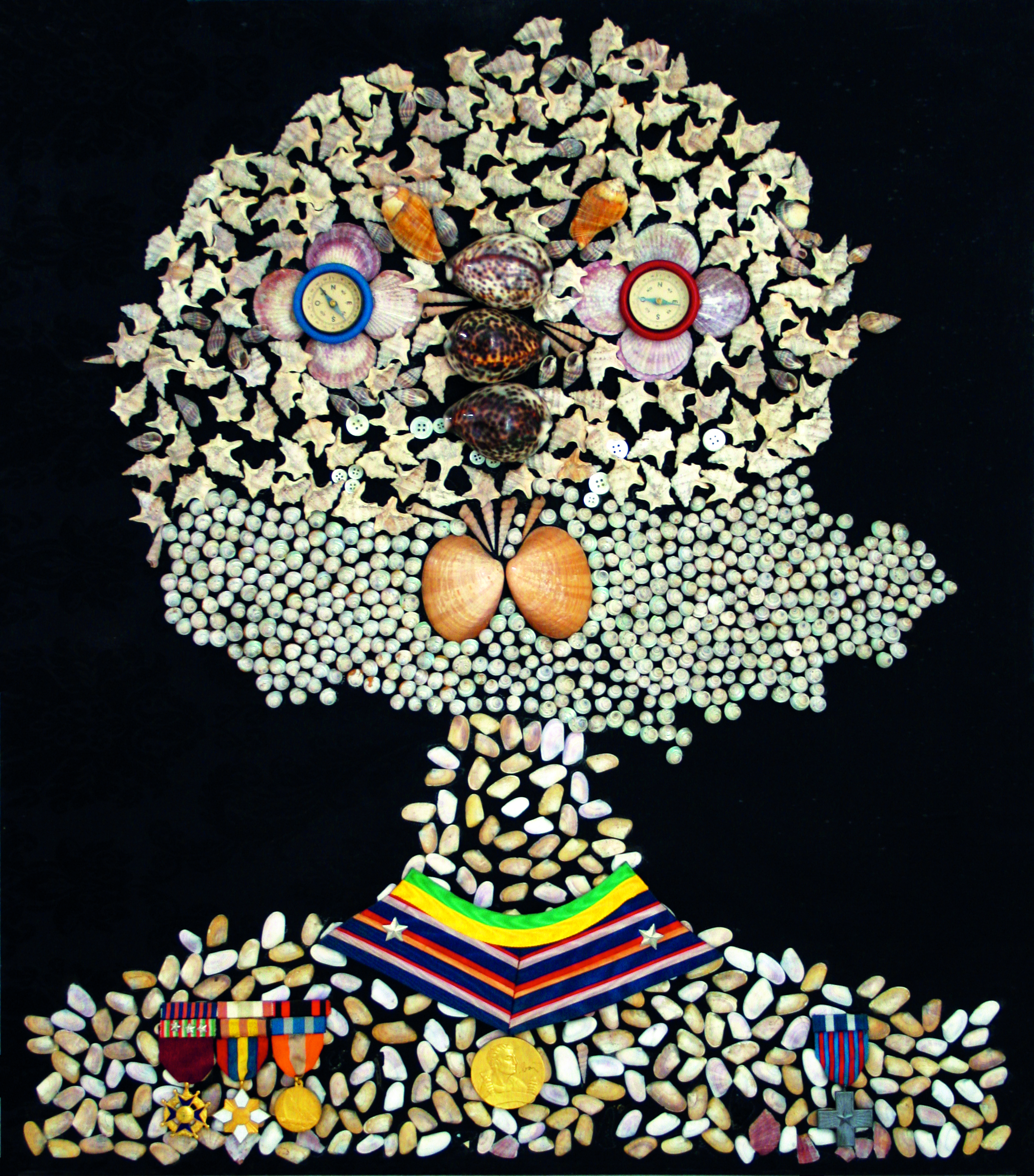Enrico Baj – Horatius Nelson duke of Bronte, 1972 – Mixed Media