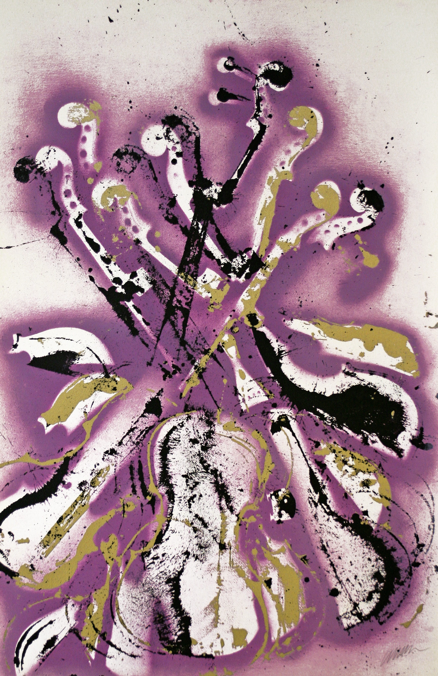 Fernandez Arman – Untitled (Allegro Vivaldi), 1978 – Siebdruck