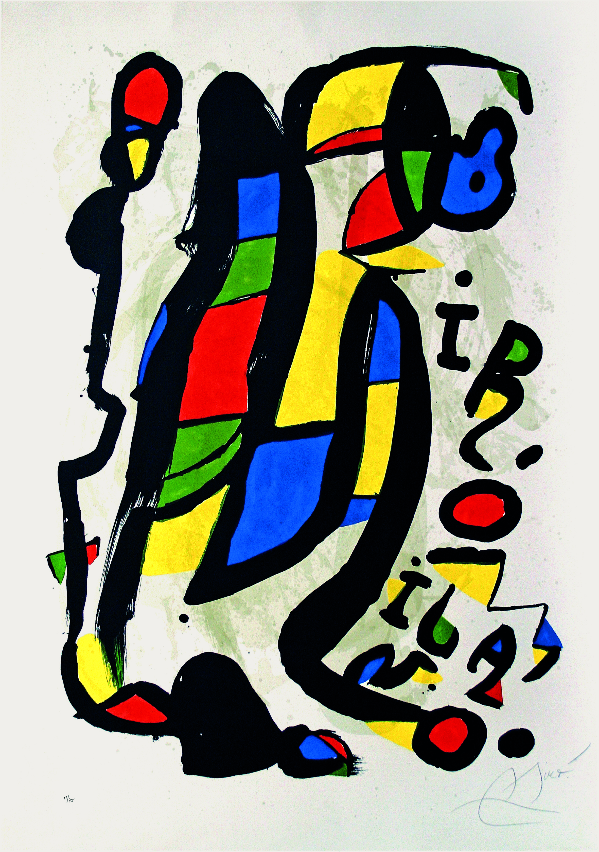 Joan Miró – Mirò Milano, 1981 – Lithographie
