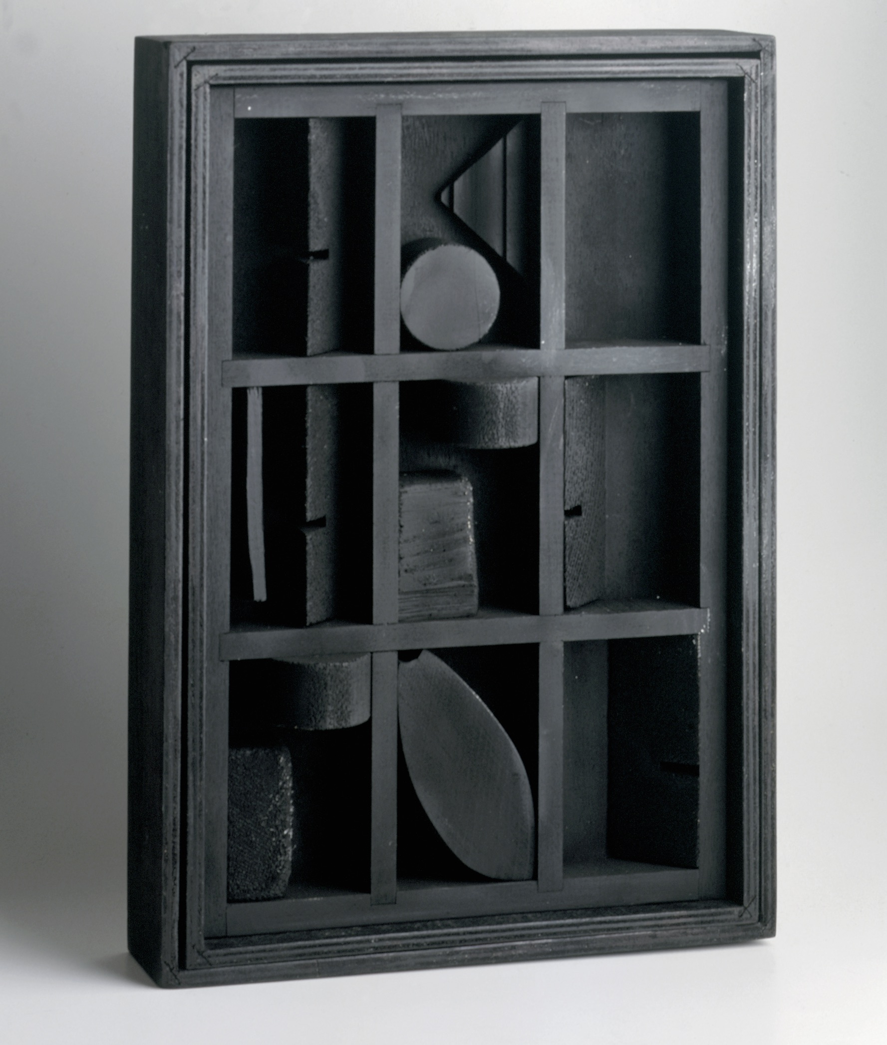 Louise Nevelson – Winter chord, 1974 – Hout