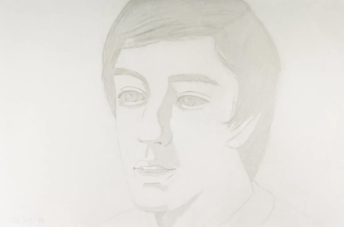 Alex Katz – Vincent with Open Mouth, 1974 – Ets en Aquatint