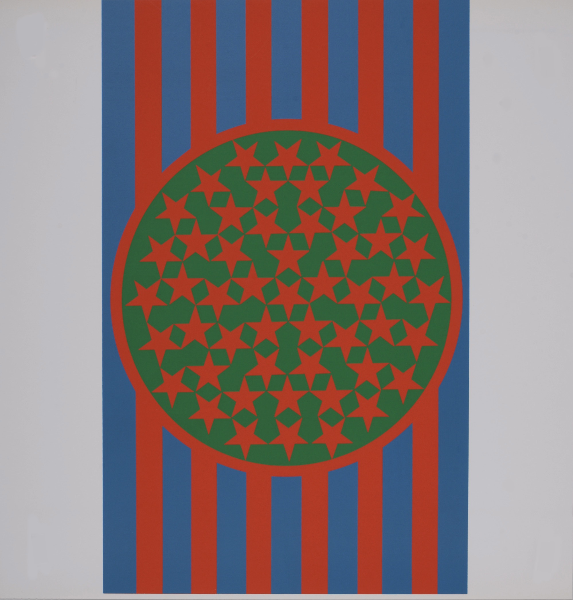 Robert Indiana – Flag, 1968 – Silkscreen