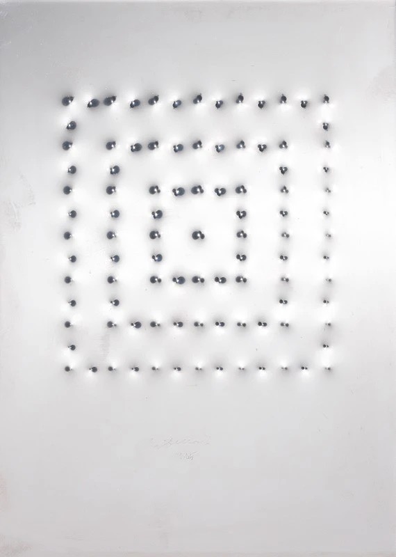 Enrico Castellani – Estroflesssso, 2008 – Metal