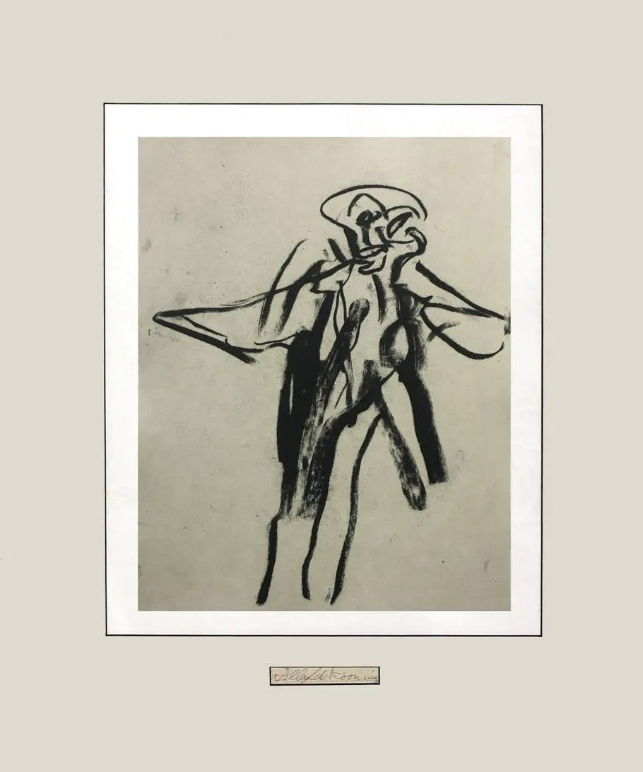 Willem de Kooning – In Favor of Ones Time, 1988 – Lithografie