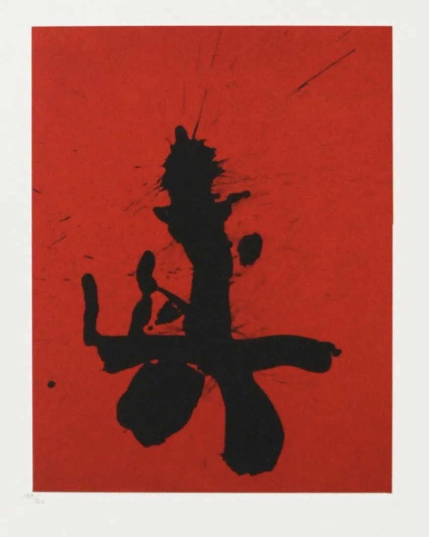 Robert Motherwell – Untitled 23, 1988 – Lithograph