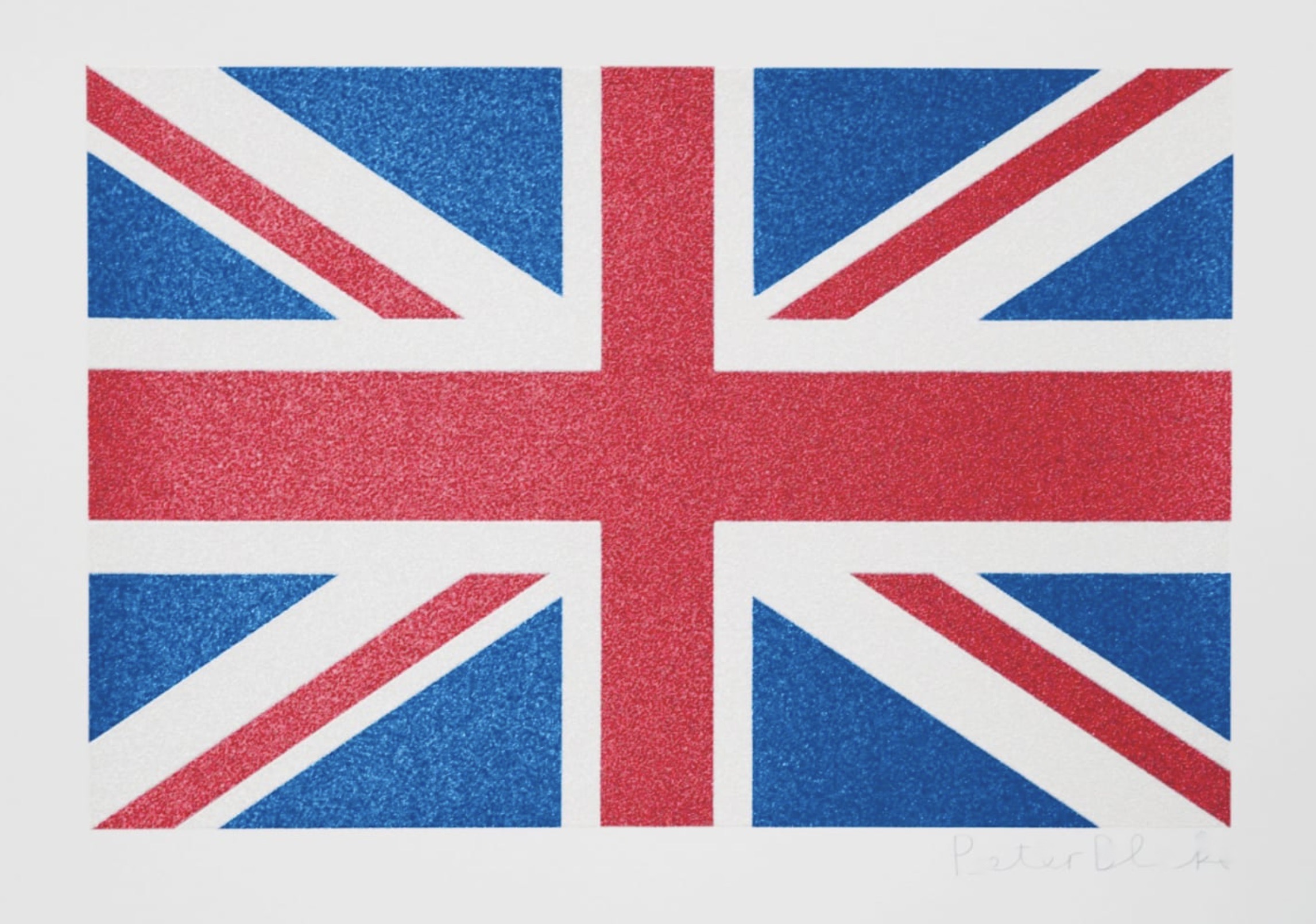Peter Blake – Union Flag, 2016 – Screen-print