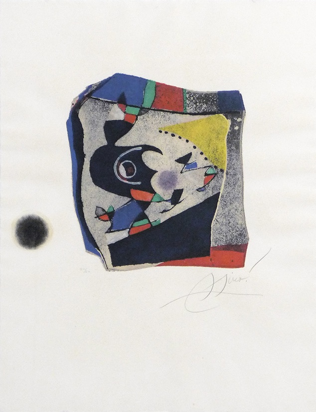 Joan Miró – Gaudí IX, 1979 – Gravure à l'eau-forte