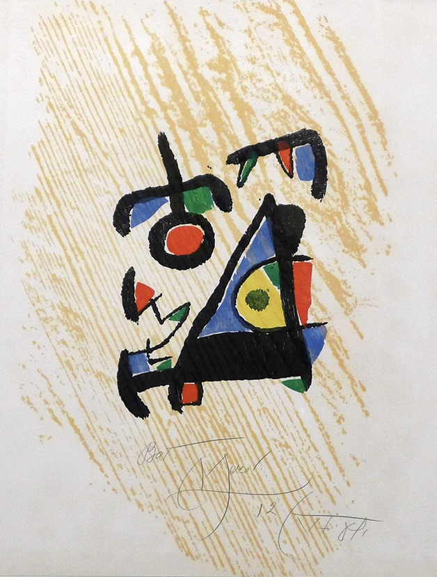 Joan Miró – Miró Graveur III, 1981 – Xylographie