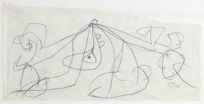 Joan Miró – Personnage II, 1979 – Crayon