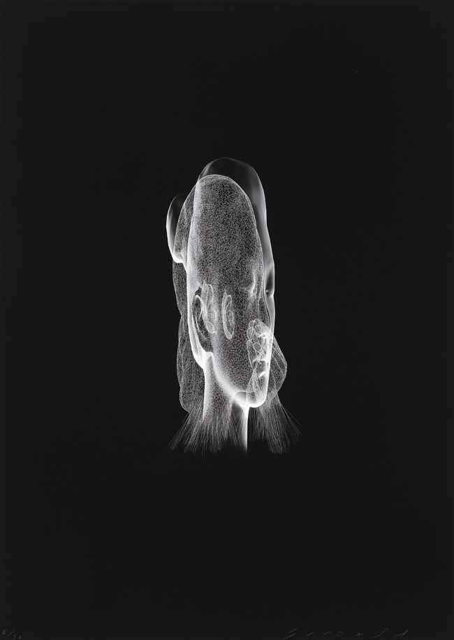 Jaume Plensa – Lumiere Invisible Rui Rui, 2018 – Digital Print op papier