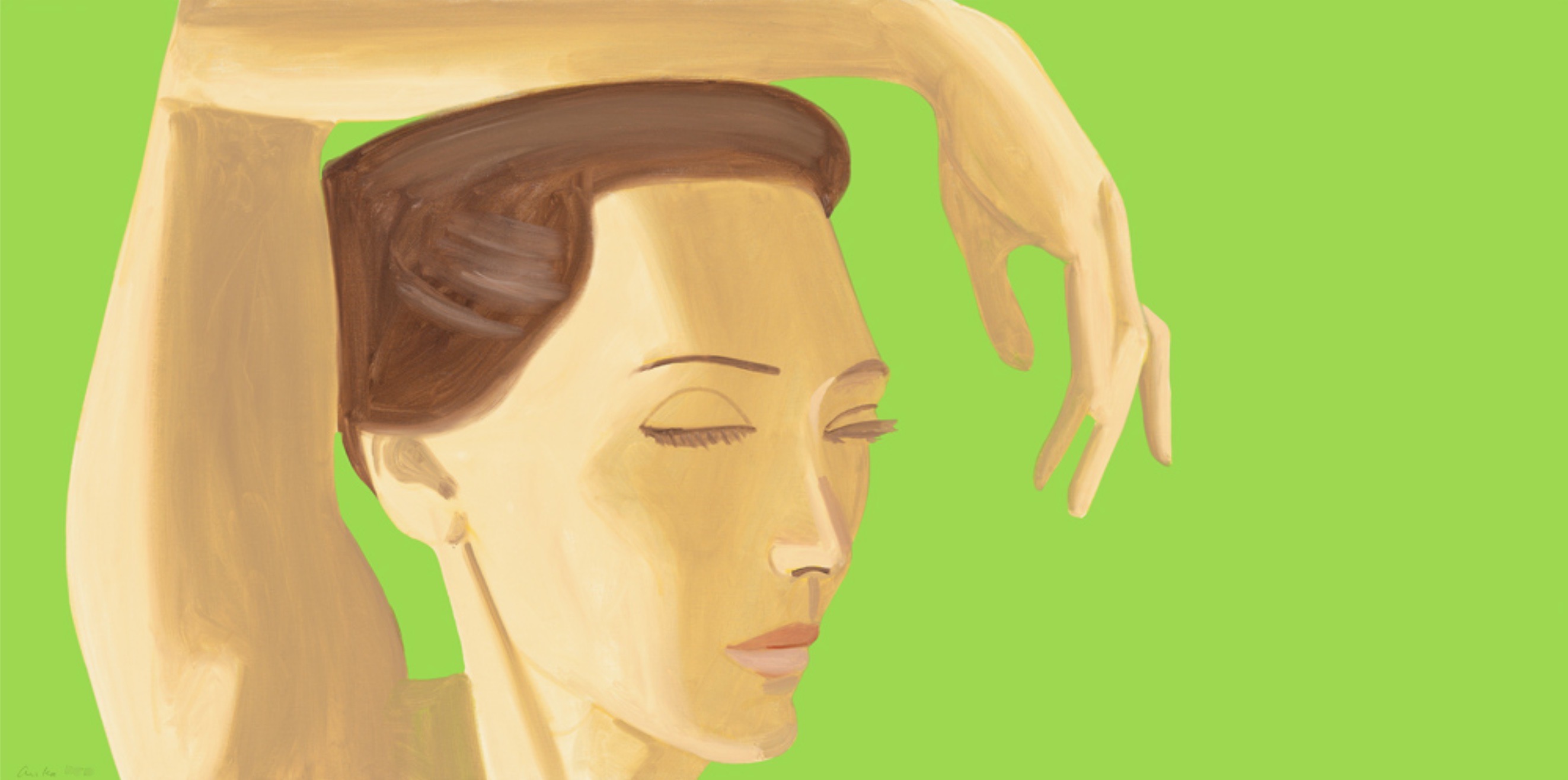 Alex Katz – Homage to Degas, 2020 – Archival Print