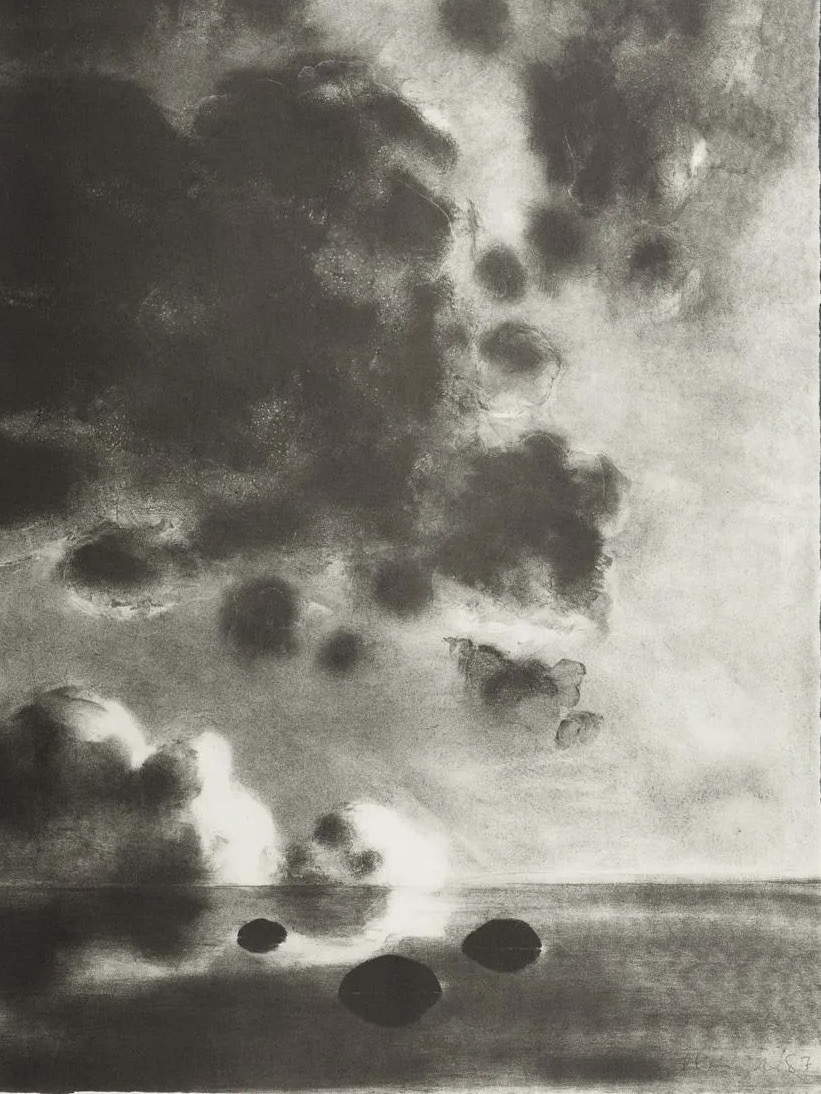 April Gornik – Remember the Sabbath Day, 1987 – Litografía