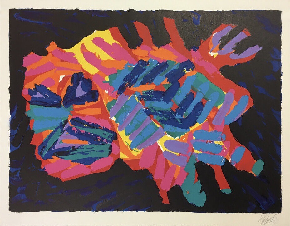 Karel Appel – Devil Cat, 1979 – Lithograph